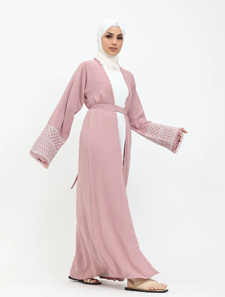 Pink Keffiyeh 2 Piece